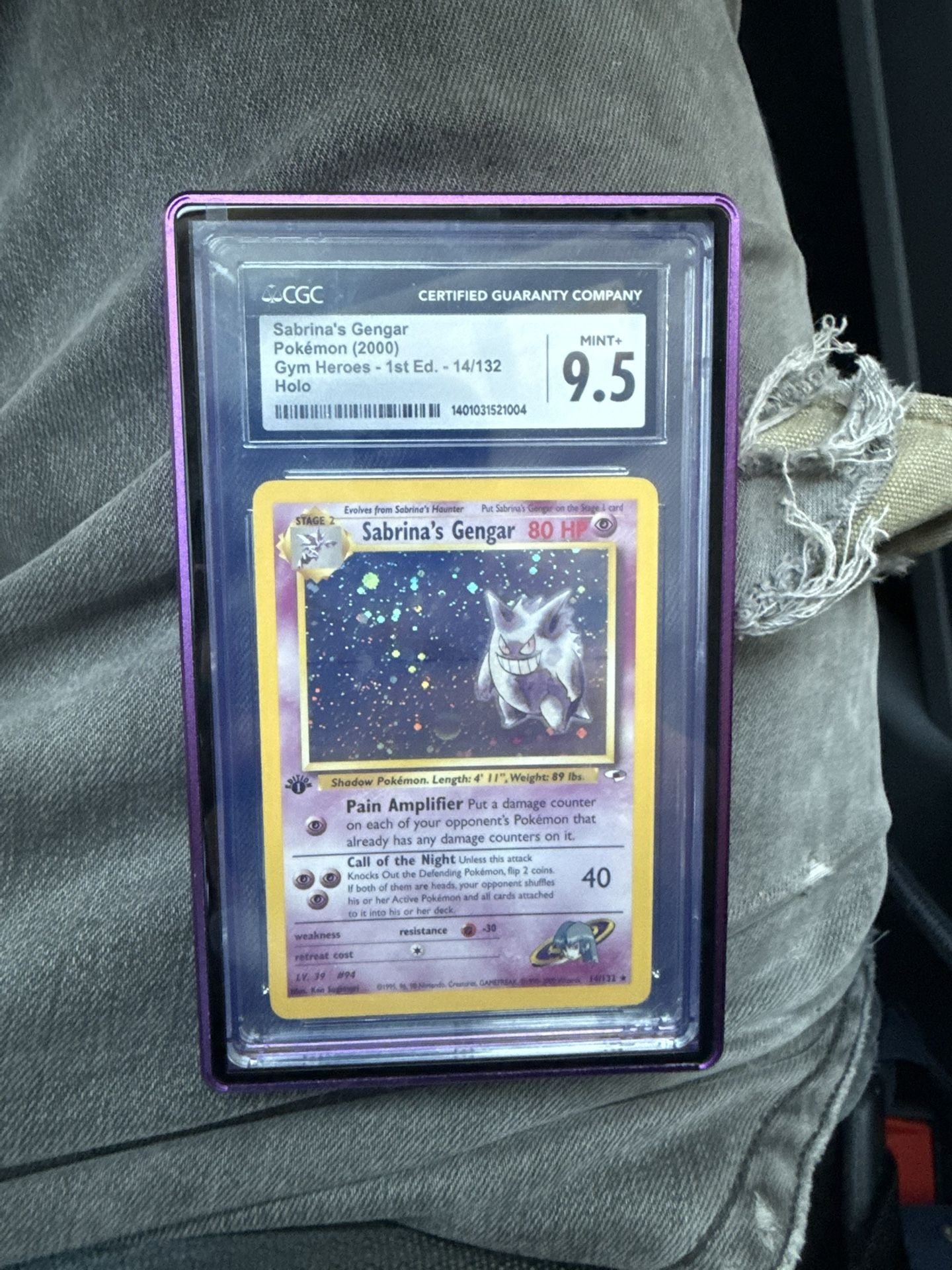 Sabrina’s Gengar First Edition