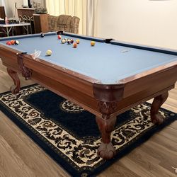 8ft Slate Pool Table – Delivery & Setup Available