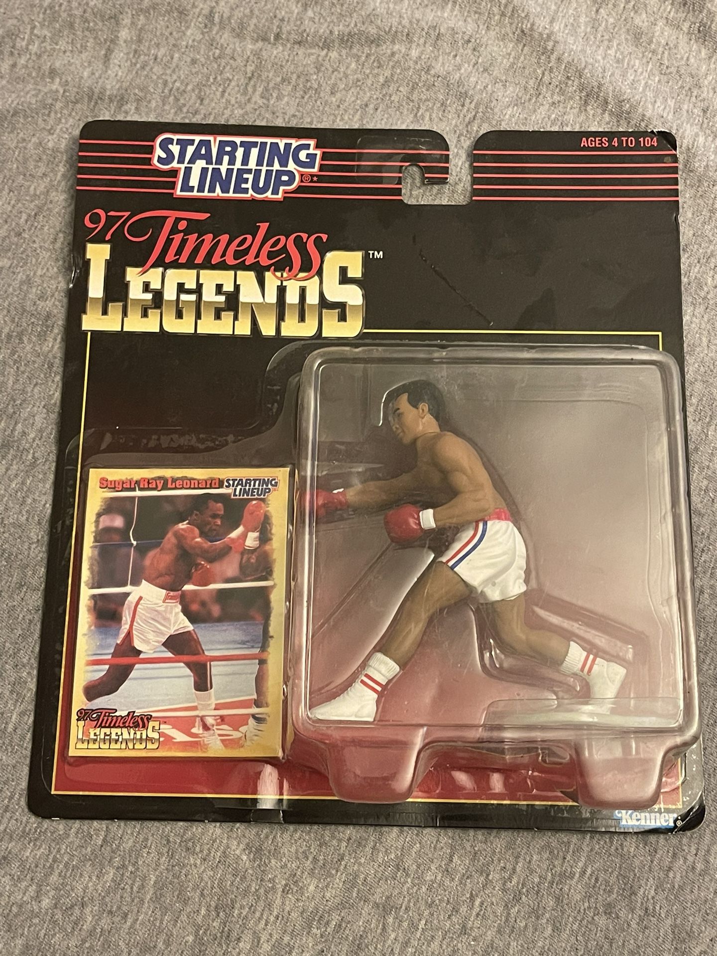 1997 Timeless Legends Starting Lineup Sugar Ray Leonard