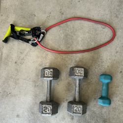 Weights And Resistance Tube Band Cord Exercise Gear Fitness Accessories Prices In Description 