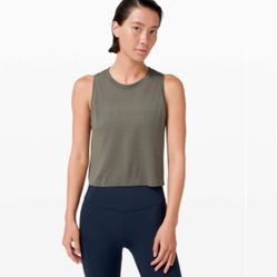 Lululemon Swiftly Breathe Crop Tank 