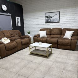 Brown Recliners Delivery Available 