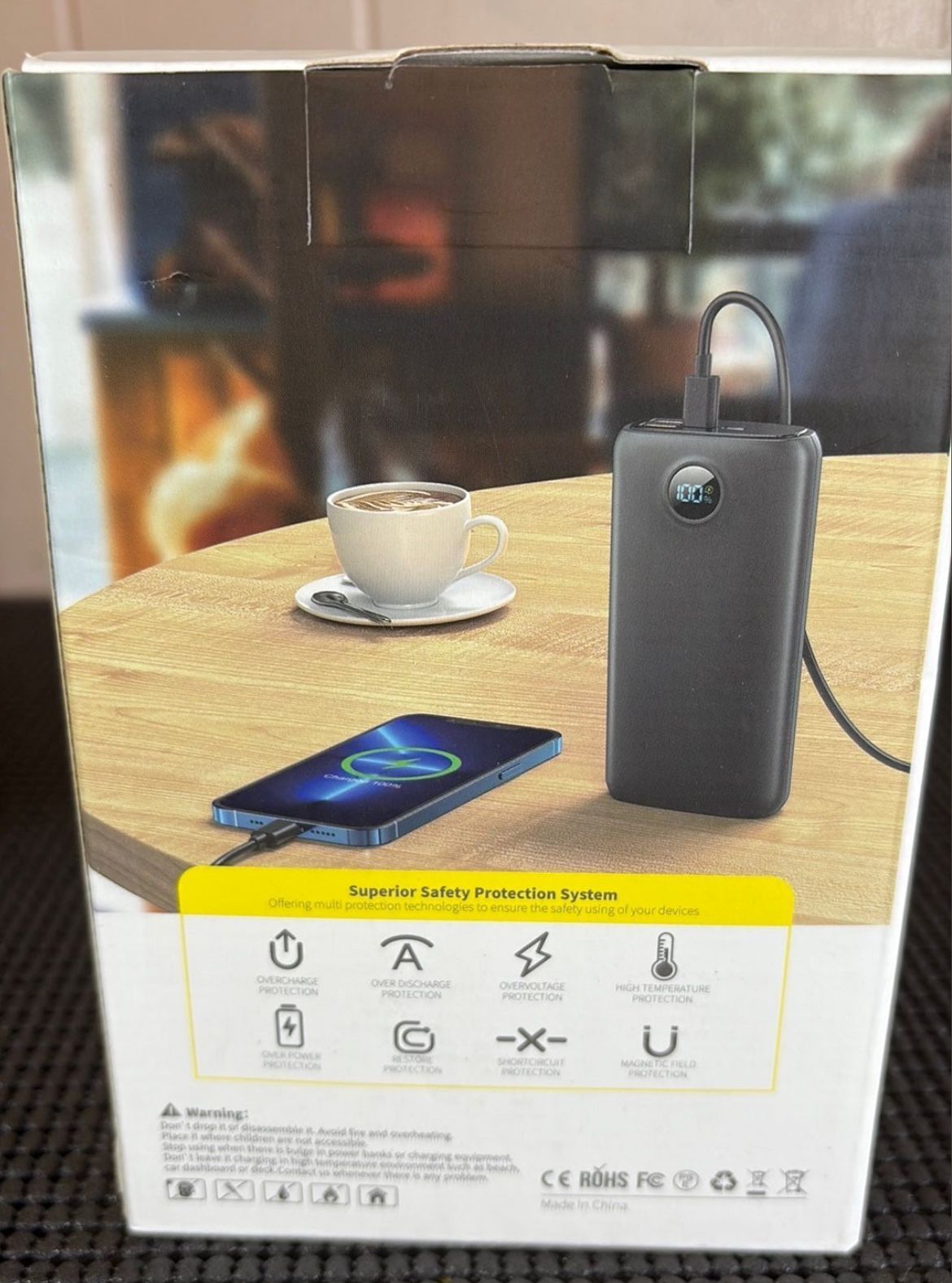 Power Bank IOS/Android 40000 MAH Quick Charge