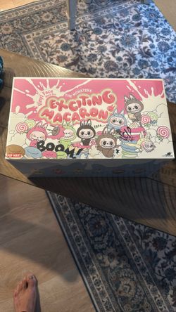 Authentic PopMart Exciting macaron Labubu Set Brand New