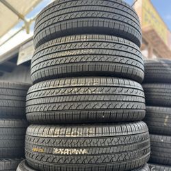225/60r18 Yokohama Full Set Of Used Installed And Balanced Included Goos Condition ‼️🛞✅