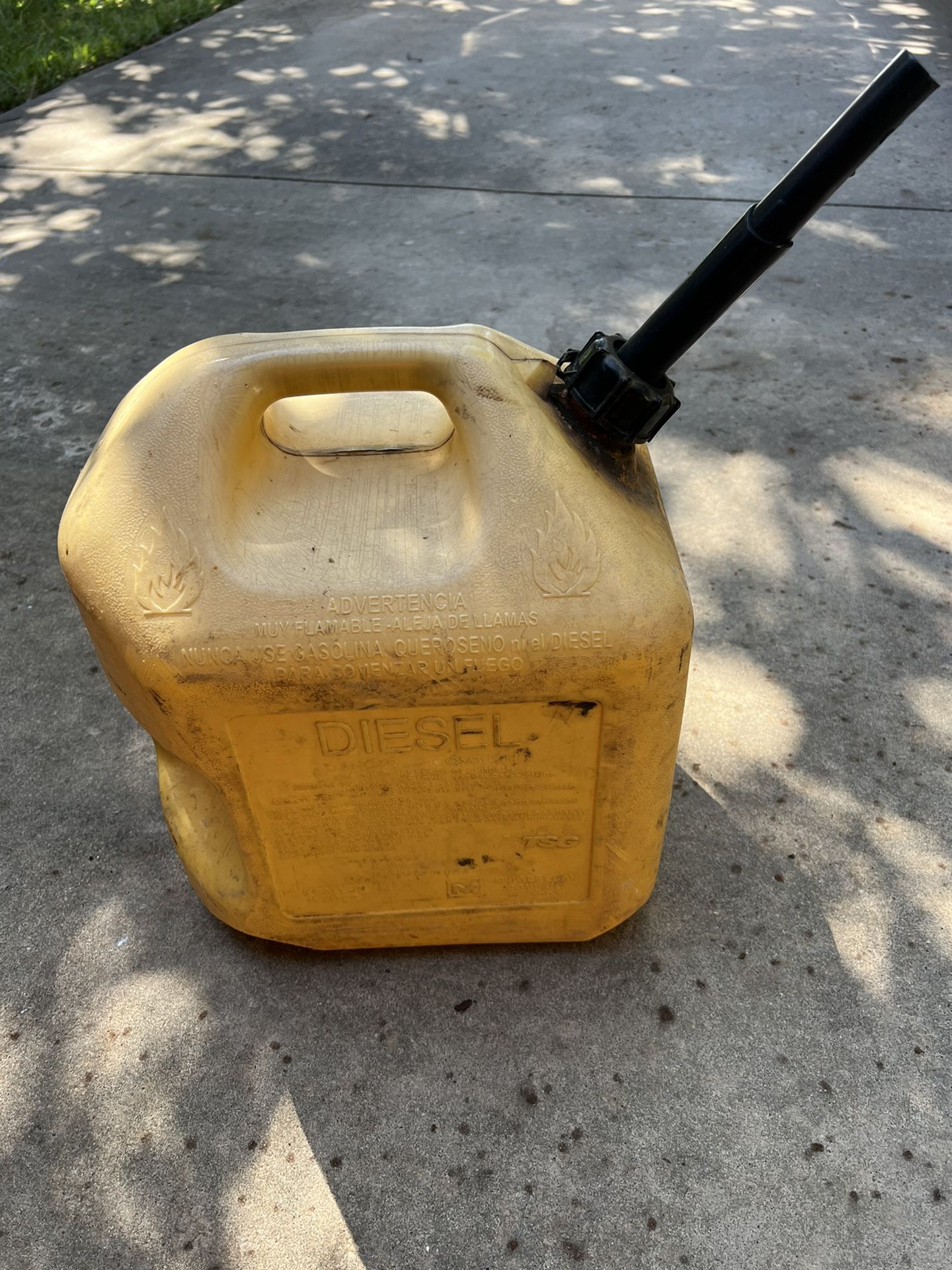 5 Gallon Diesel Gas Tank