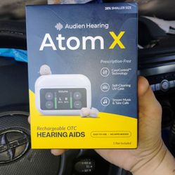 Audien hearing atom x rechargeable over the counter hearing aid
