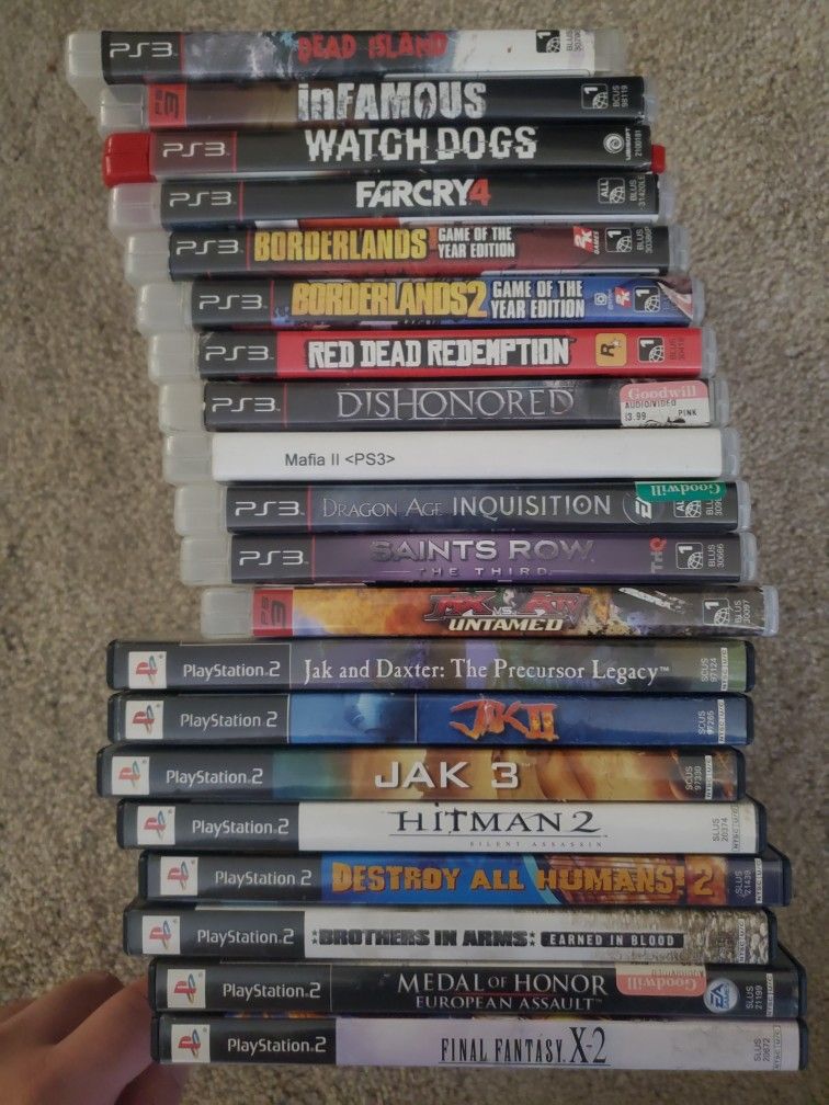 Ps2 & Ps3 Games Bundle