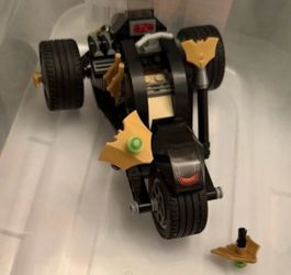 LEGO 76118 Mr Freeze Batcycle Battle Batcycle Bike + 2 Batwing Batarangs Lot