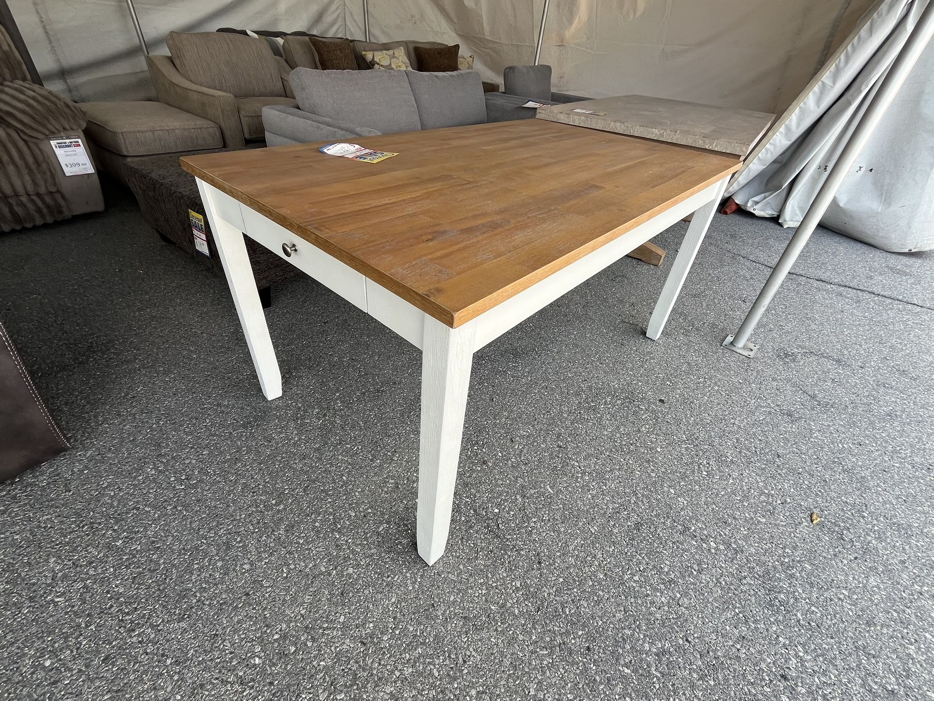 Tent Sale! Farmhouse Dining Table