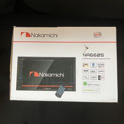 BRAND NEW: Nakamichi Double DIN Car Stereo CD Player w/ CarPlay & Android Auto