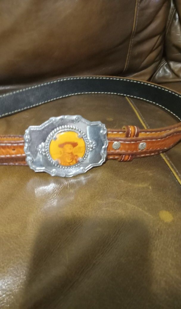 John Wayne Belt Buckle Brand New Still
