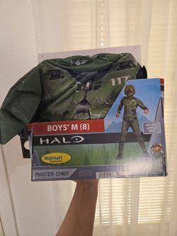 New Halo Master Chief Boys Costume Size Medium