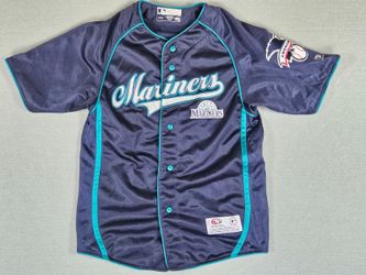Fan Men Navy Mesh American League Seattle Mariners Jersey M