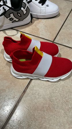 red shoes