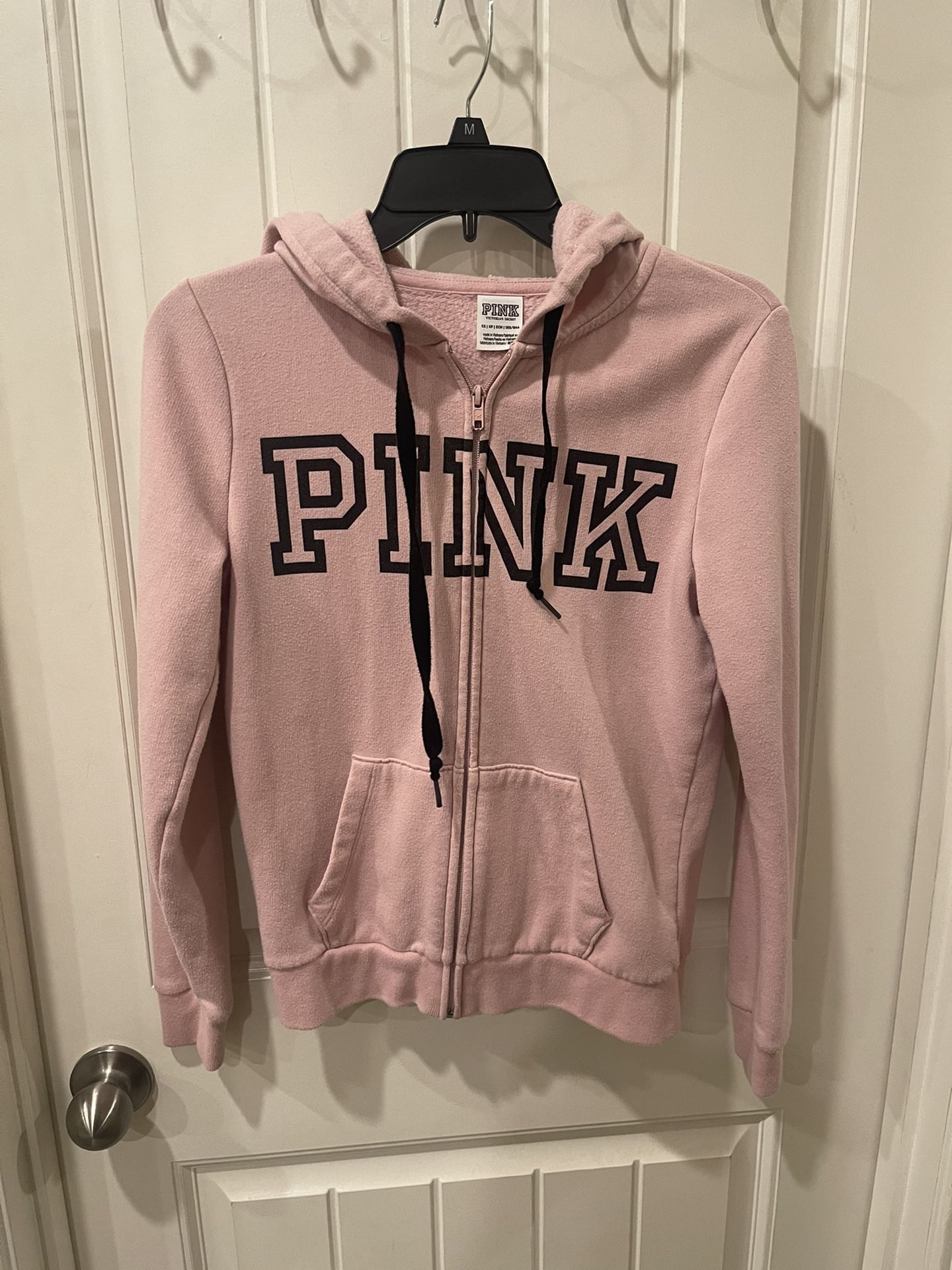 Pink brand Zippered Hoodie for Sale in Pumpkin Center, CA - OfferUp