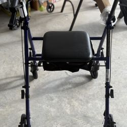 Drive Medical Four Wheel Rollator 