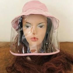 Protective Hat - Protective Bucket Hat, Full Face Protection, Splash Proof & Removable Clear Face Shield with Hat

We're living in crazy times and thi
