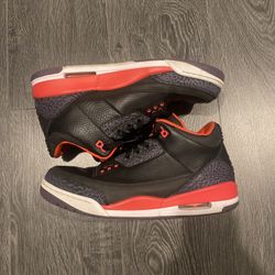 Jordan 3 Retro Crimson SIZE 12