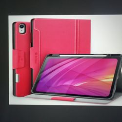 Antbox For iPad Air 13 Inch Case-Red 2025 M3 And 2024 M2 Pencil Holder