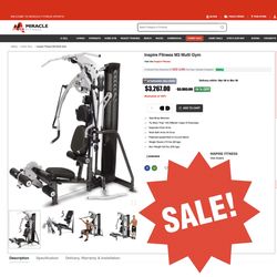 M3 Inspire Workout Cable Machine