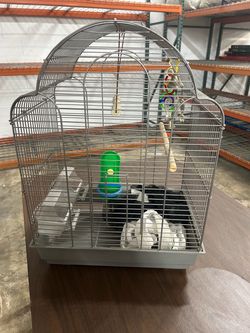 Medium sized bird cage