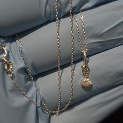 The Italian 925 Sterling Silver Money Bag pendant