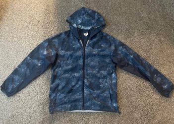 Lightweight Sun Protection Jacket – Blue Tie-Dye – $10