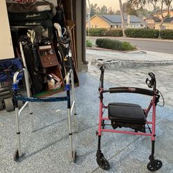 Pink And Blue Walker