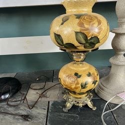 Antique Hurricane Lamp