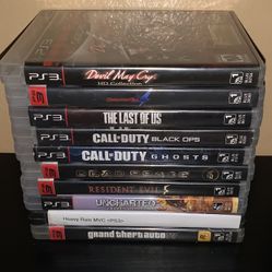 Great Titles PlayStation 3 Video Games