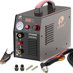 H HZXVOGEN TIG Welder AC DC with Pulse, 200A Aluminum TIG Welder with Square Wave 110V/220V IGBT Inverter HF TIG/Pulse TIG/Stick Welder Machine