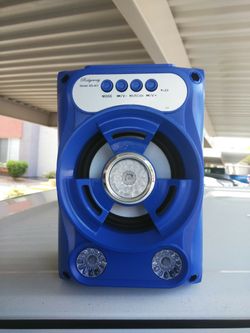 Small portable Bluetooth speaker