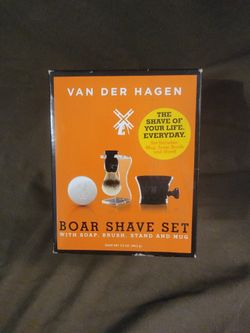 Boar Shave Set