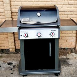 Weber Spirit E-310 Black 3-Burner Liquid Propane Gas Grill