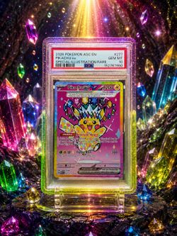 Pikachu ex SIR PSA 10 Ascended Heros