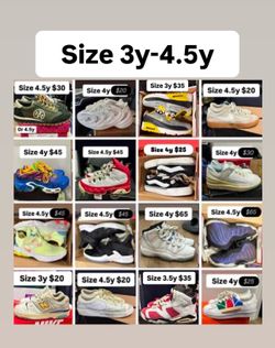 Jordan’s Nikes & more cheap youth sizes 3y 4y