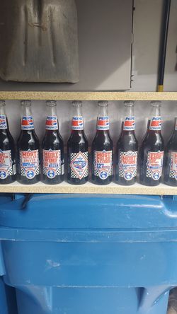 THE KING RICHARD PETTY COLLECTABLE PEPSI BOTTLES