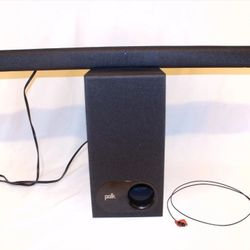 Polk Audio SIGNA S1 Sound System Soundbar Wireless Subwoofer U8522 Speakers