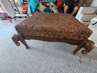Table with Elephant Legs
