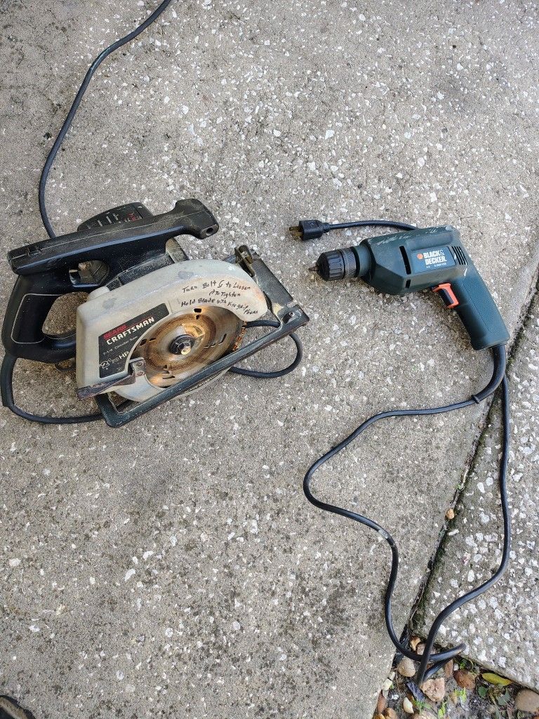 Saw And Drill
