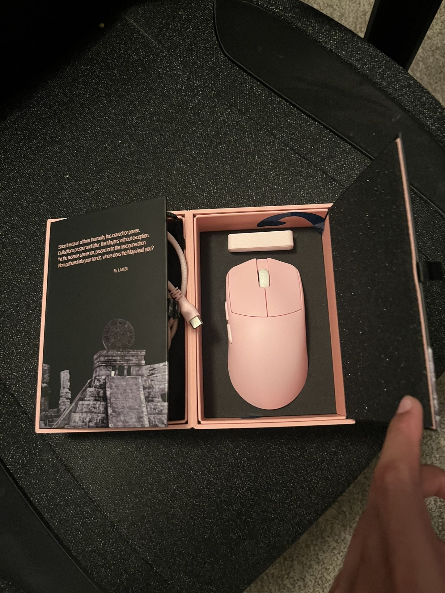 Brand New Lamzu Maya X pro gaming mouse 47g ultra light fps mouse
