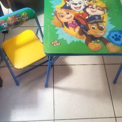 Toddler Chair And Table And Toddler Chair 