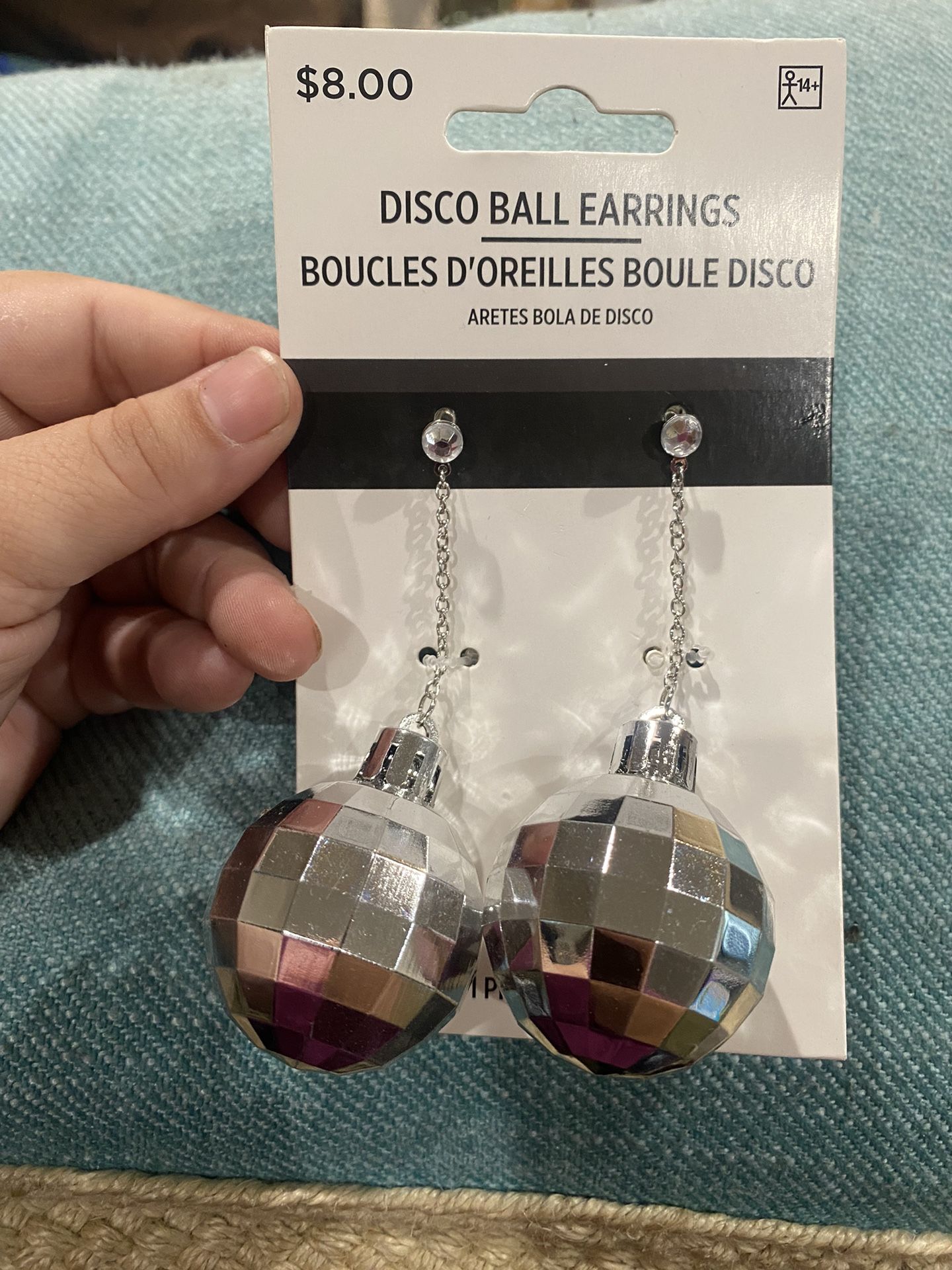 Disco Ball Earrings 