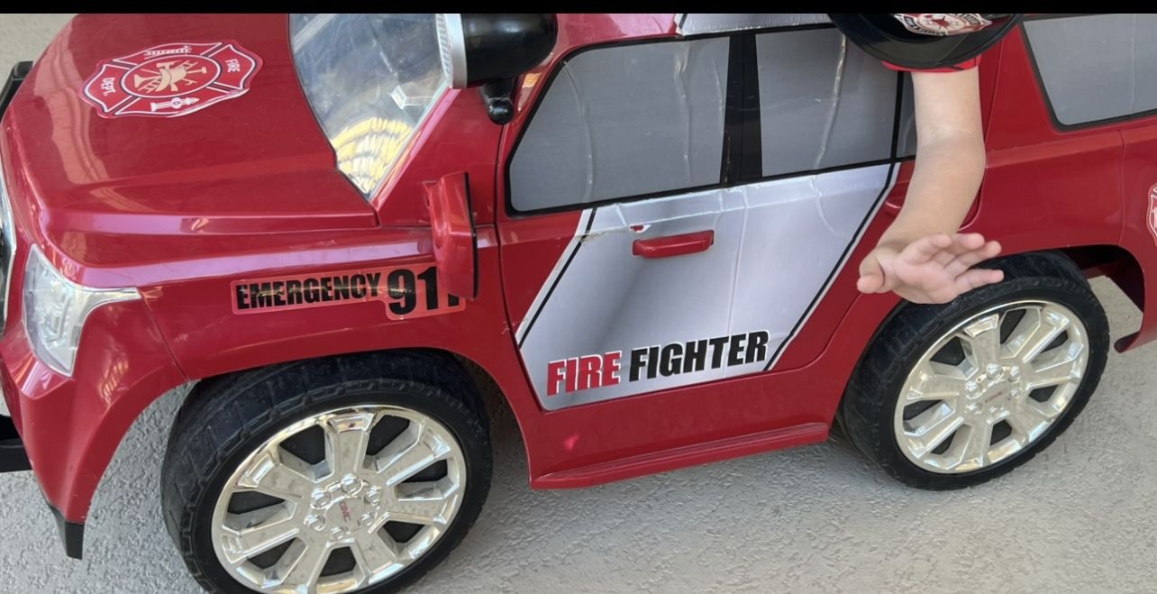 Fire Truck Ride On