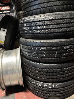 Lt245/75/16 Bridgestone set of used
