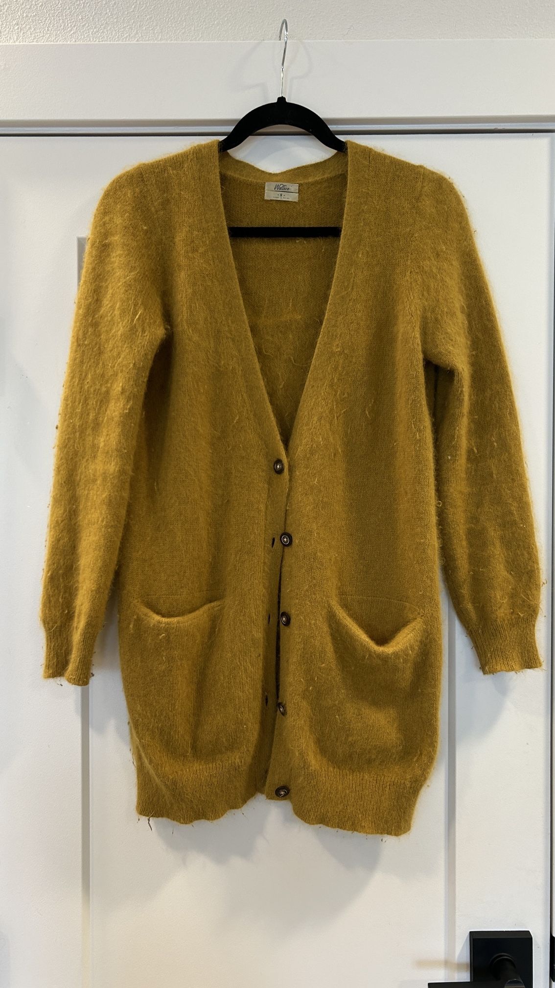 Madewell x Wallace Rabbit Hair Cardigan