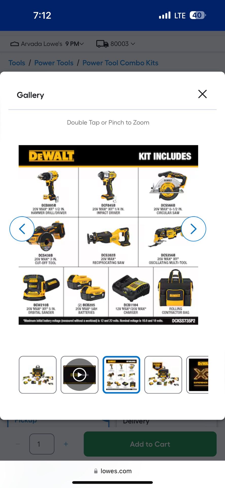 Dewalt Set 