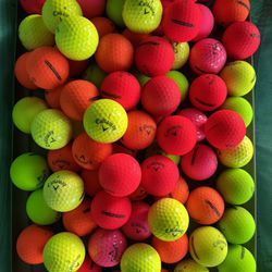 Callaway Supersoft Colored Golf Balls 