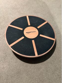 Amazon Basics Wooden Wobble Balance Board